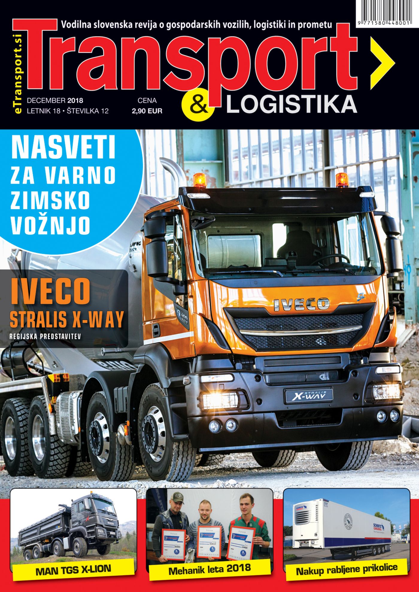 Naslovnica Transport december 2018