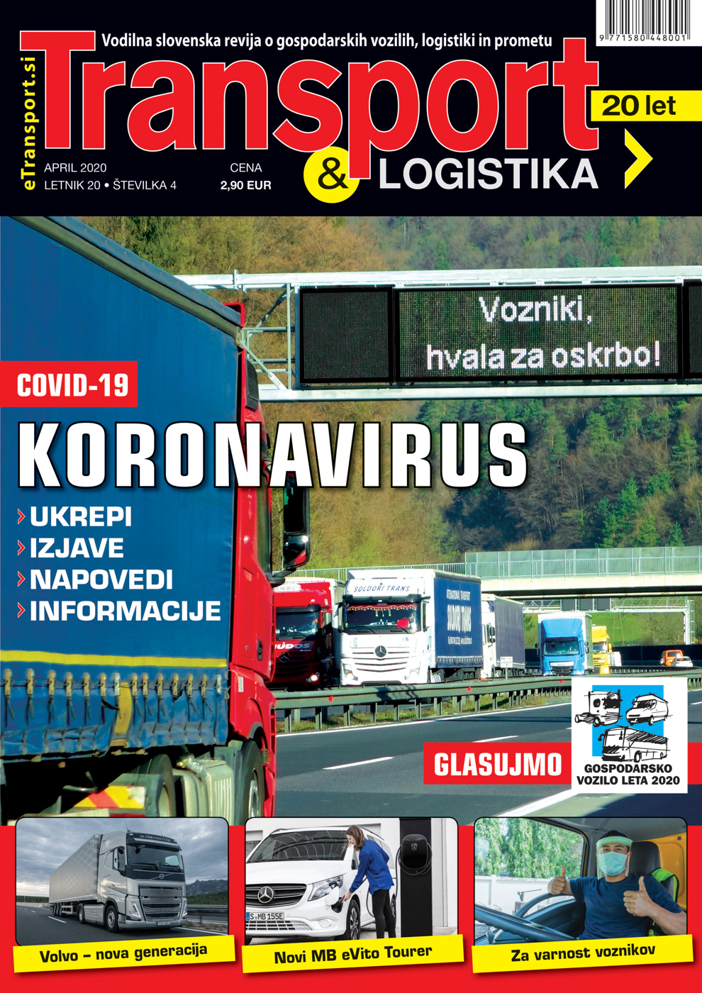 Revija Transport & Logistika april 2020