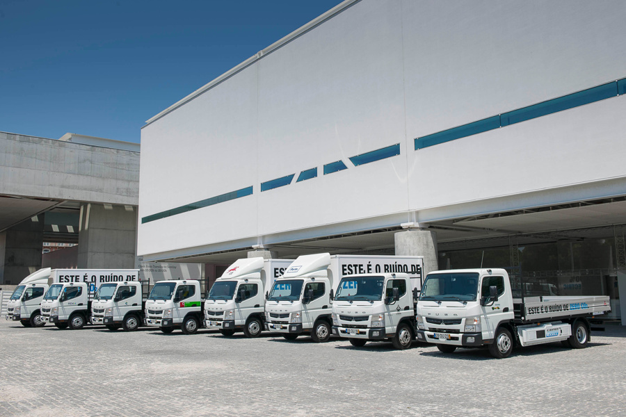 Fuso canter E-cell uspešno prestal praktične preskuse 