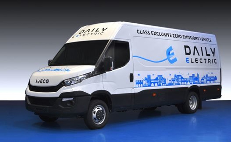 Z iveco daily electric lahko prevozite skoraj 300 km