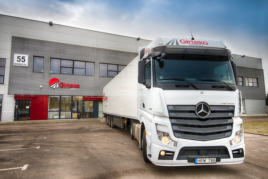 Girteka Logistics naročili 1.000 Actros-LKW