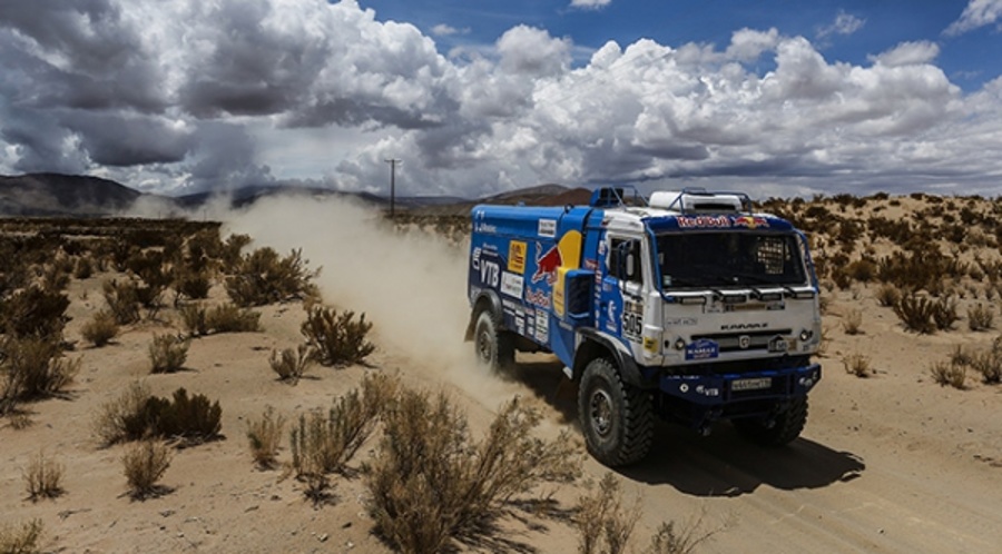 Kamaz-Master s pnevmatikami Continental