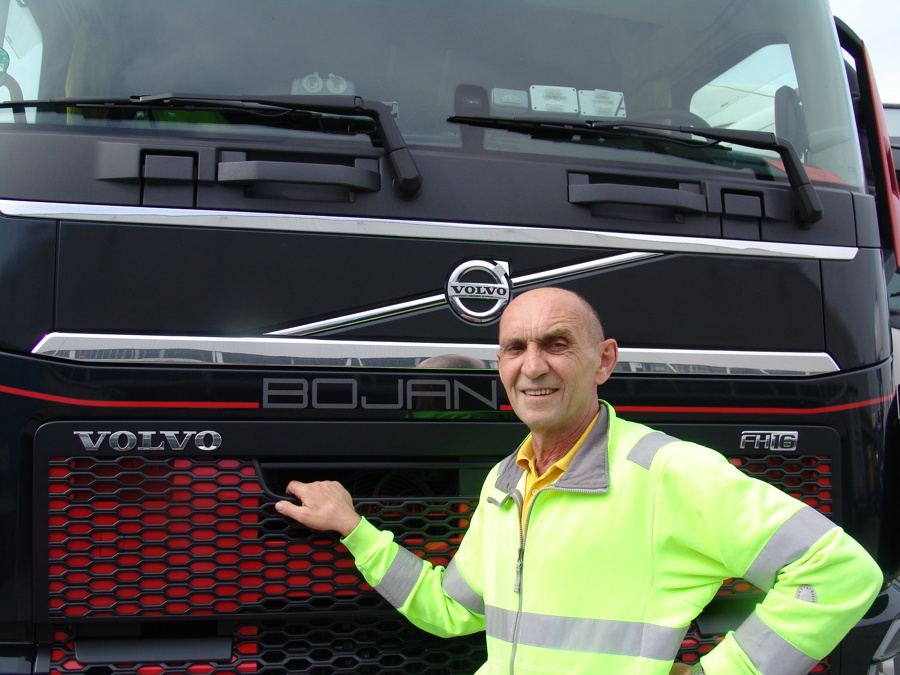 Volvo FH16 750 za Bojana Boštjančiča