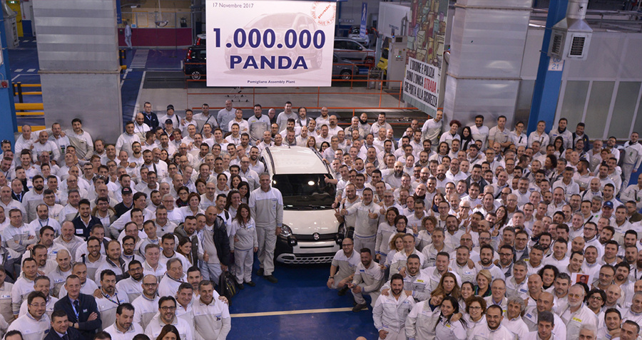 Proizvedena je bila milijonta Fiat Panda