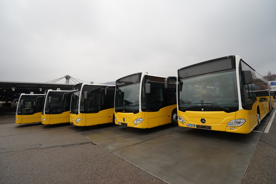 Dobavljeni prvi Citaro Hybrid avtobusi