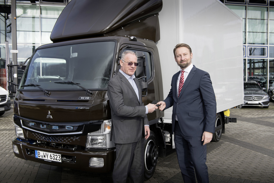 P&H Logistik AG prejel 3 električne Fuso eCanter vozila