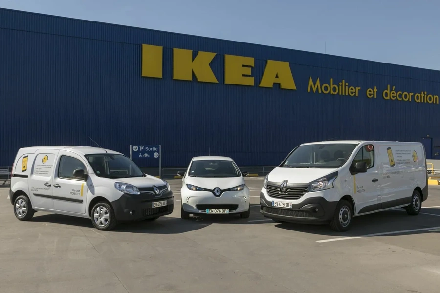 Sodelovanje med Renault in Ikea