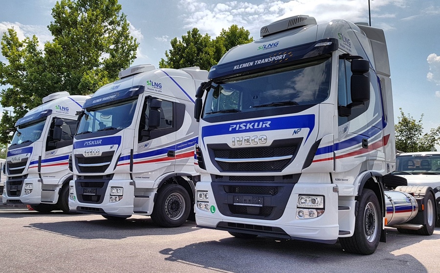 Tri IVECO Stralis 460 LNG za Klemen Transport