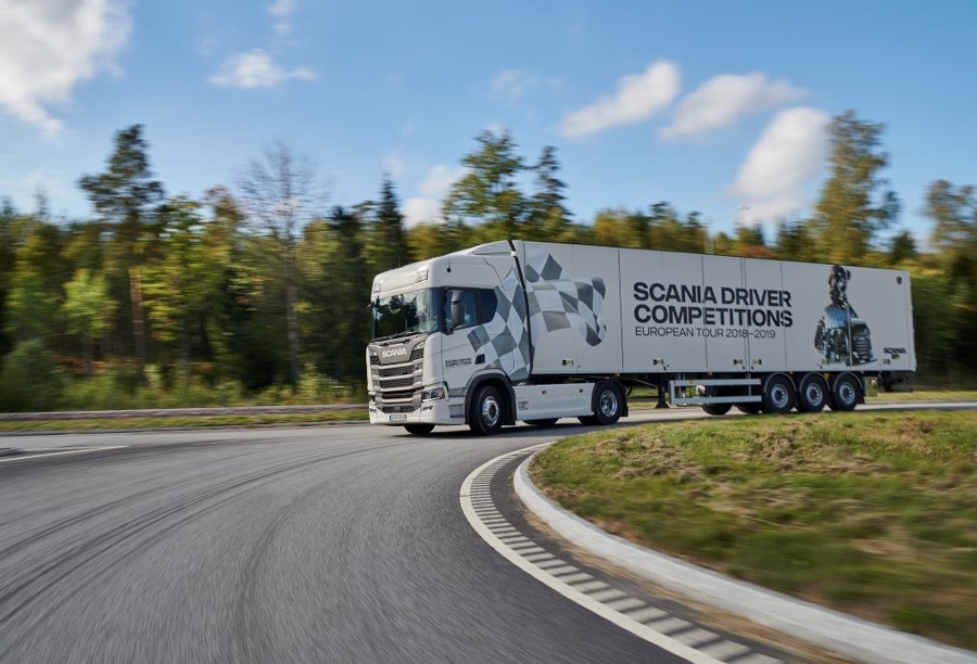 Prva nagrada: Scania v vrednosti 100.000 eurov