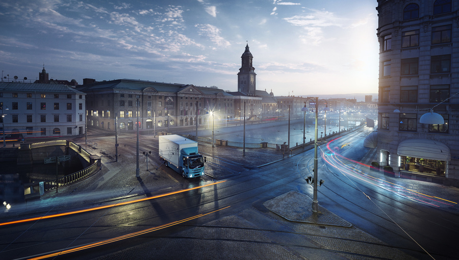 Volvo vlaga v brezžično električno polnjenje