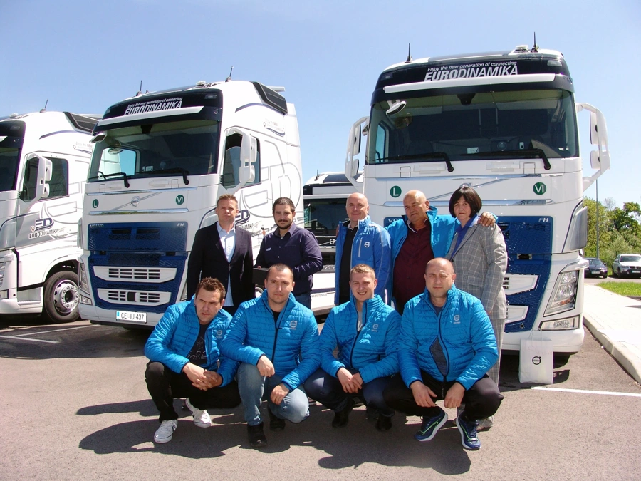 Nova vozila Volvo FH za podjetje Eurodinamika