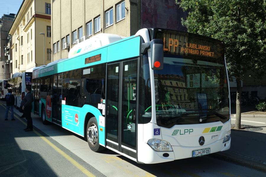 Zeleni avtobusi za Ljubljano