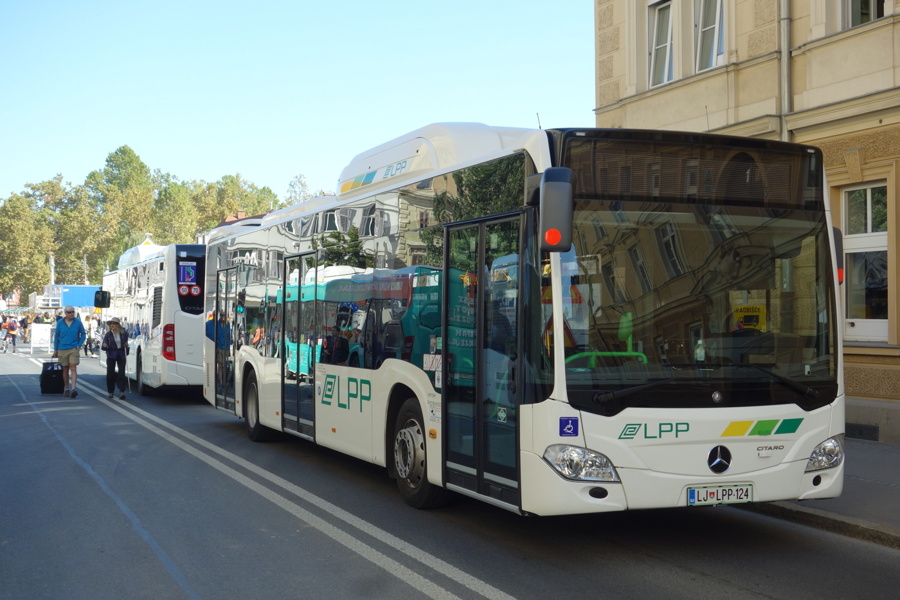 Zeleni avtobusi za Ljubljano