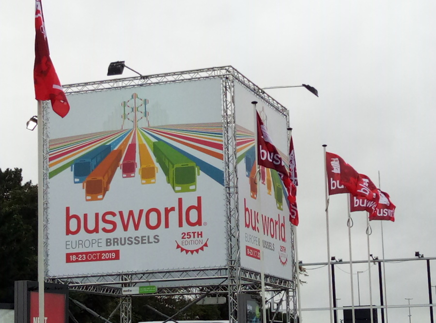 Busworld Europe v Bruslju odprl svoja vrata