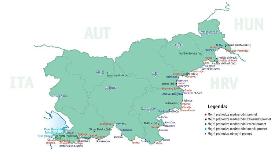 Med 5. in 17. novembrom bo zaprt mejni Imeno