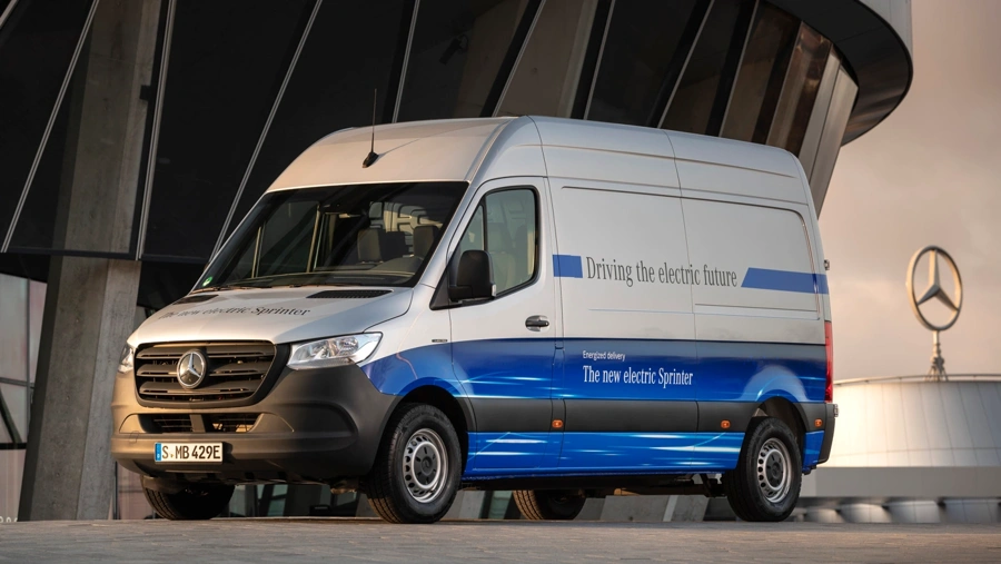 Električni Sprinter za mestno logistiko