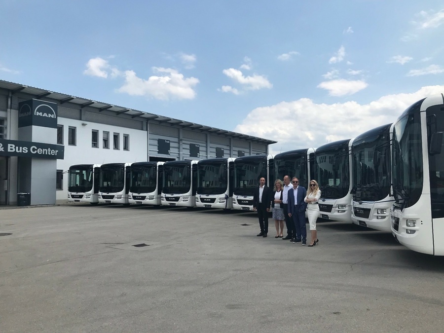 Nomago avtobusi MAN Lion's Intercity
