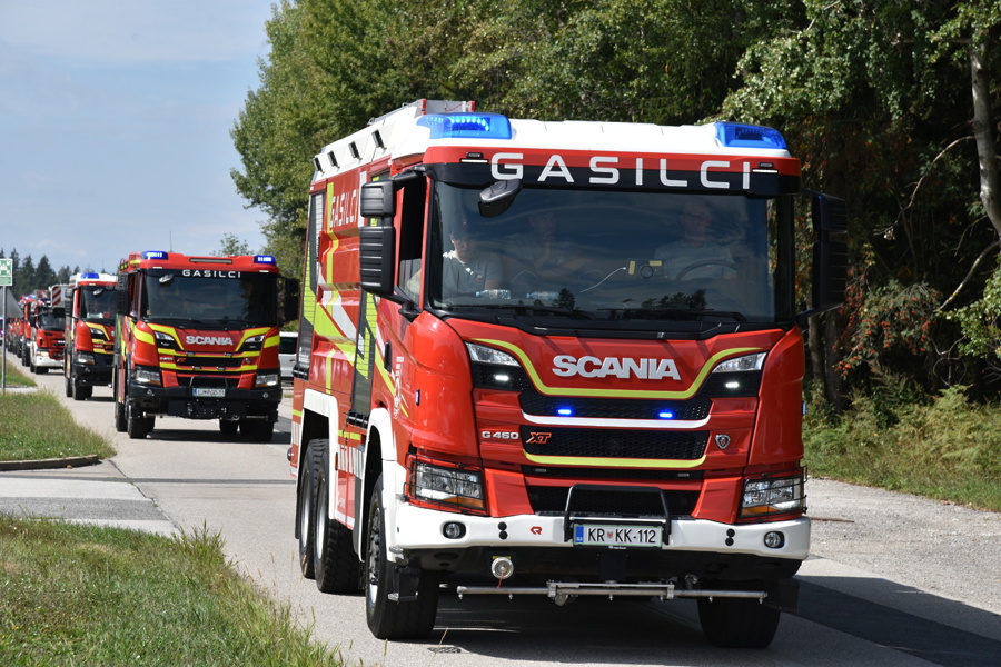 Gasilske Scanije 2022