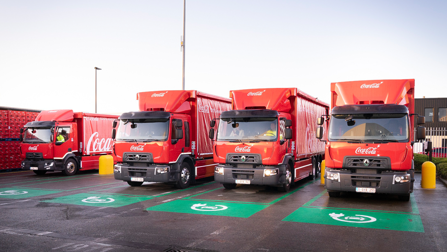 Renault Trucks E-Tech Coca Cola