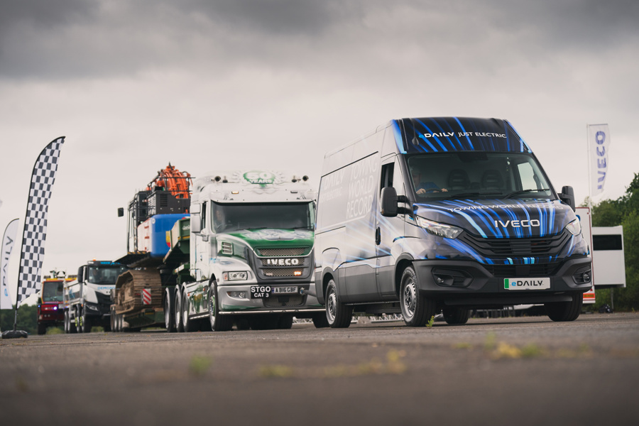 Iveco eDaily Guinness Record