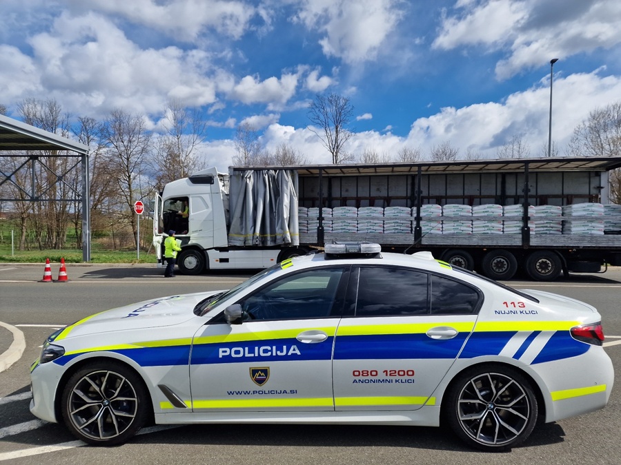 Policija, nadzor tovornih vozil