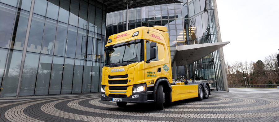 Scania 23G DHL