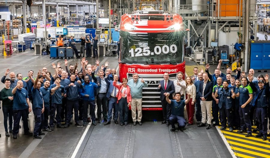 DAF 125.000 izdelanih tovornjakov