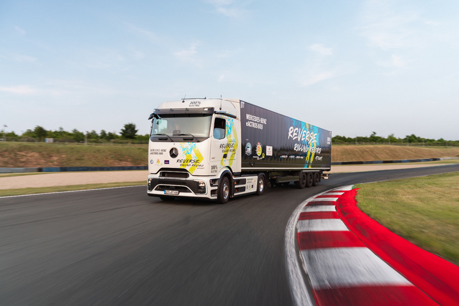 Mercedes-Benz eActros 600 rekord