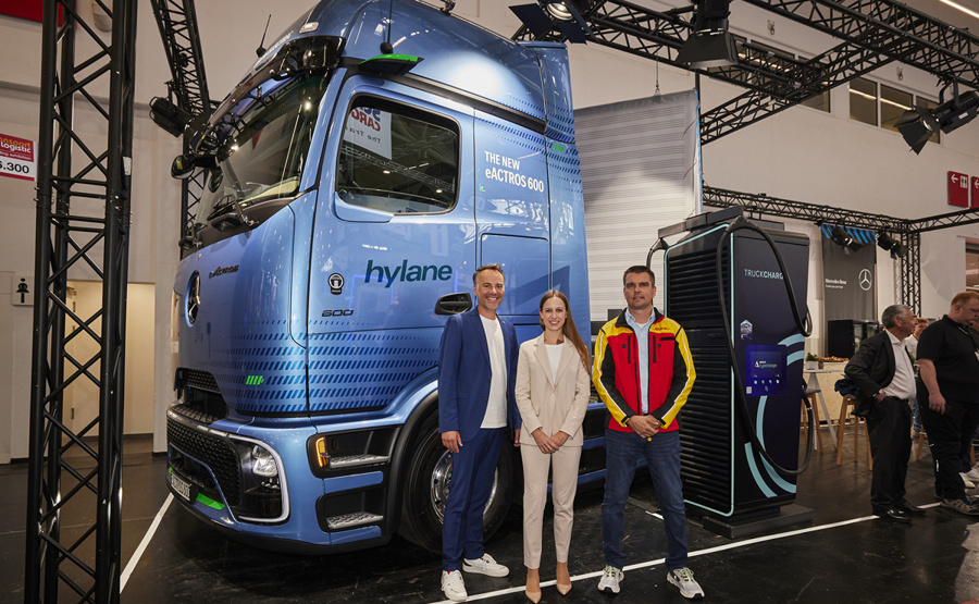Partnerstvo DHL, Hylane in Daimler Truck