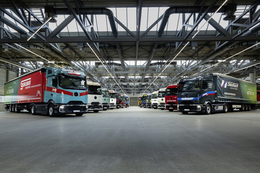 Mercedes-Benz eActros 600 - električna oskrba tovarn