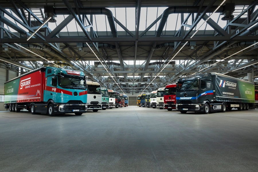 Mercedes-Benz eActros 600 - električna oskrba tovarn
