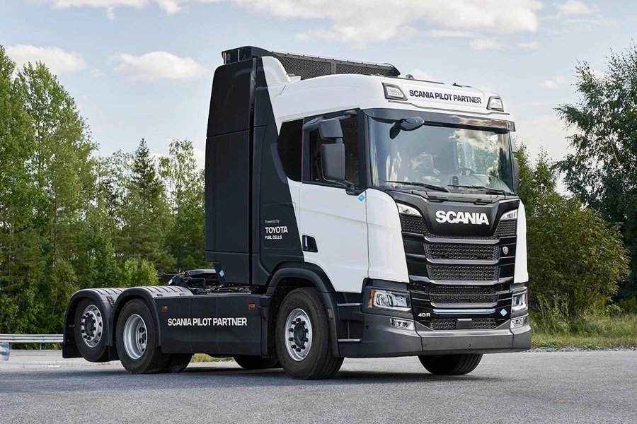 Scania Toyota vodik