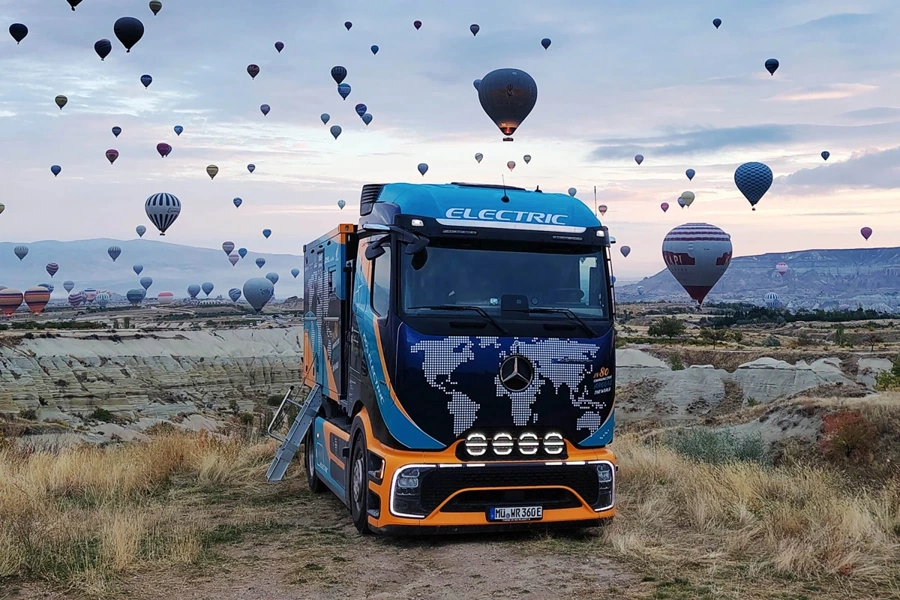 Mercedes aActros 600 - Elektrotrucker