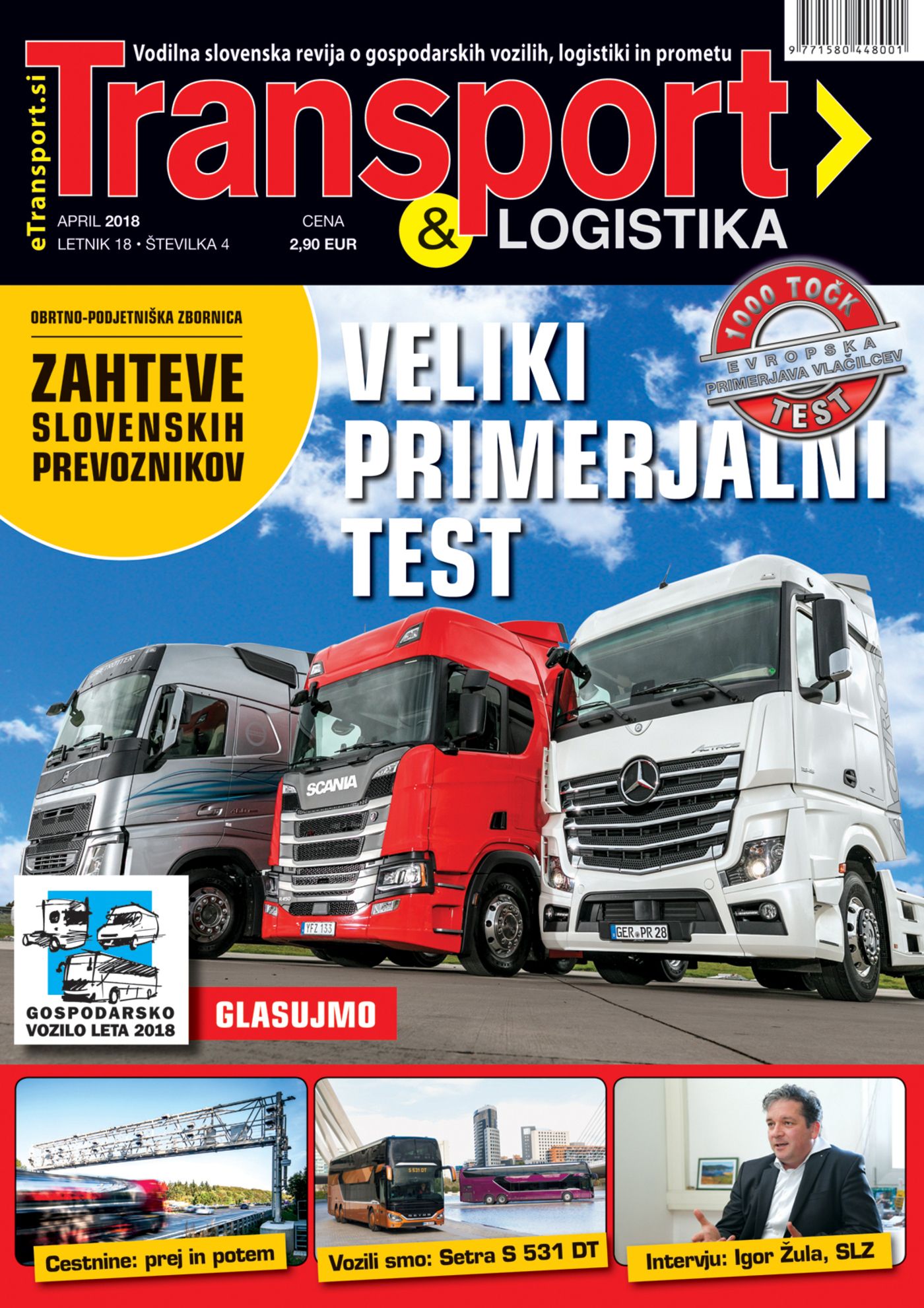 Transport april 2018