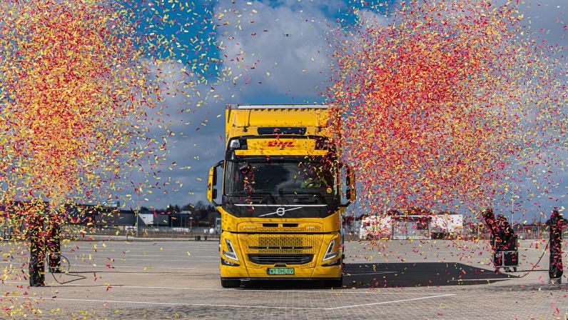 Volvo FM electric DHL