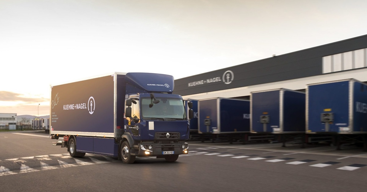 23 električnih tovornjakov za Kuehne+Nagel Transport in logistika