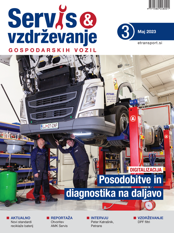 Servis & vzdrževanje maj 2023