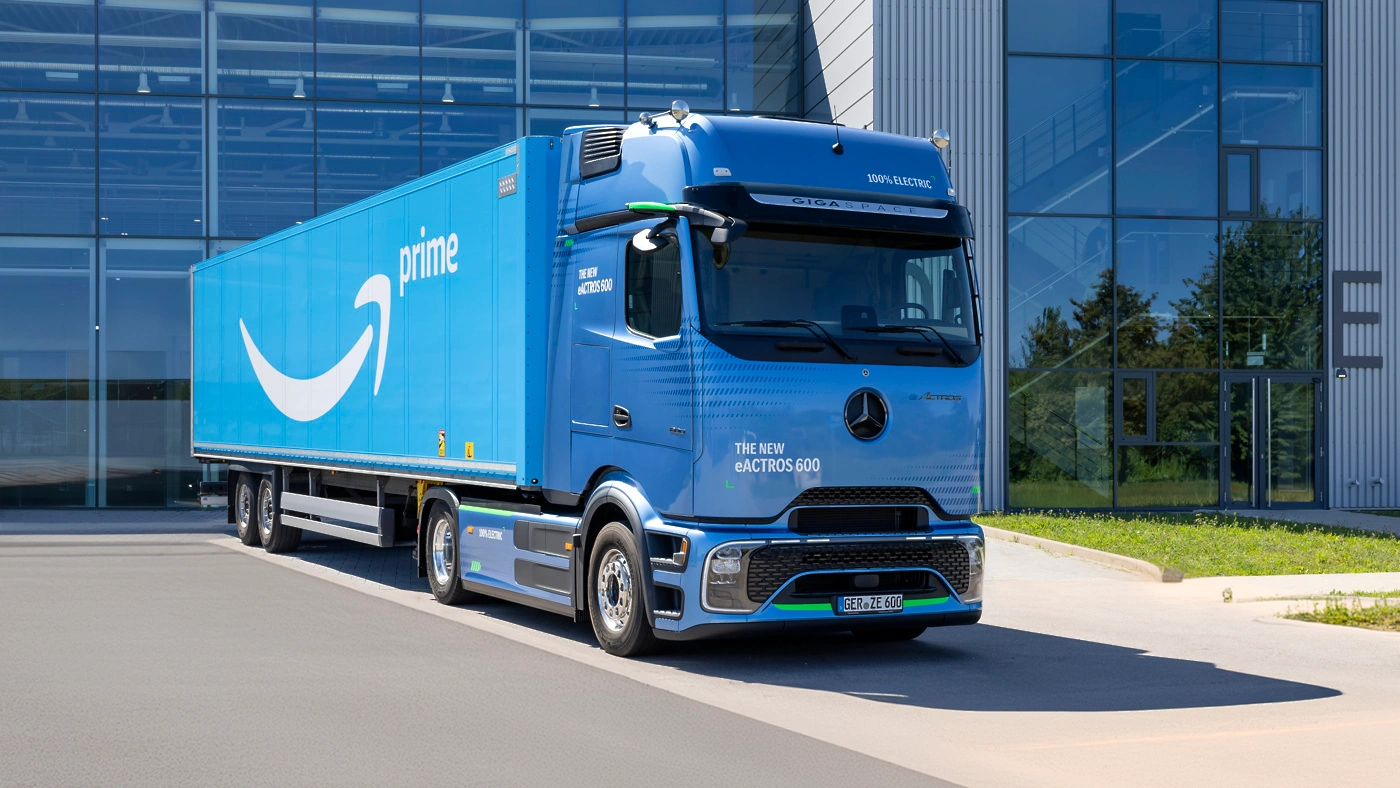 Mercedes eActros 600 Amazon