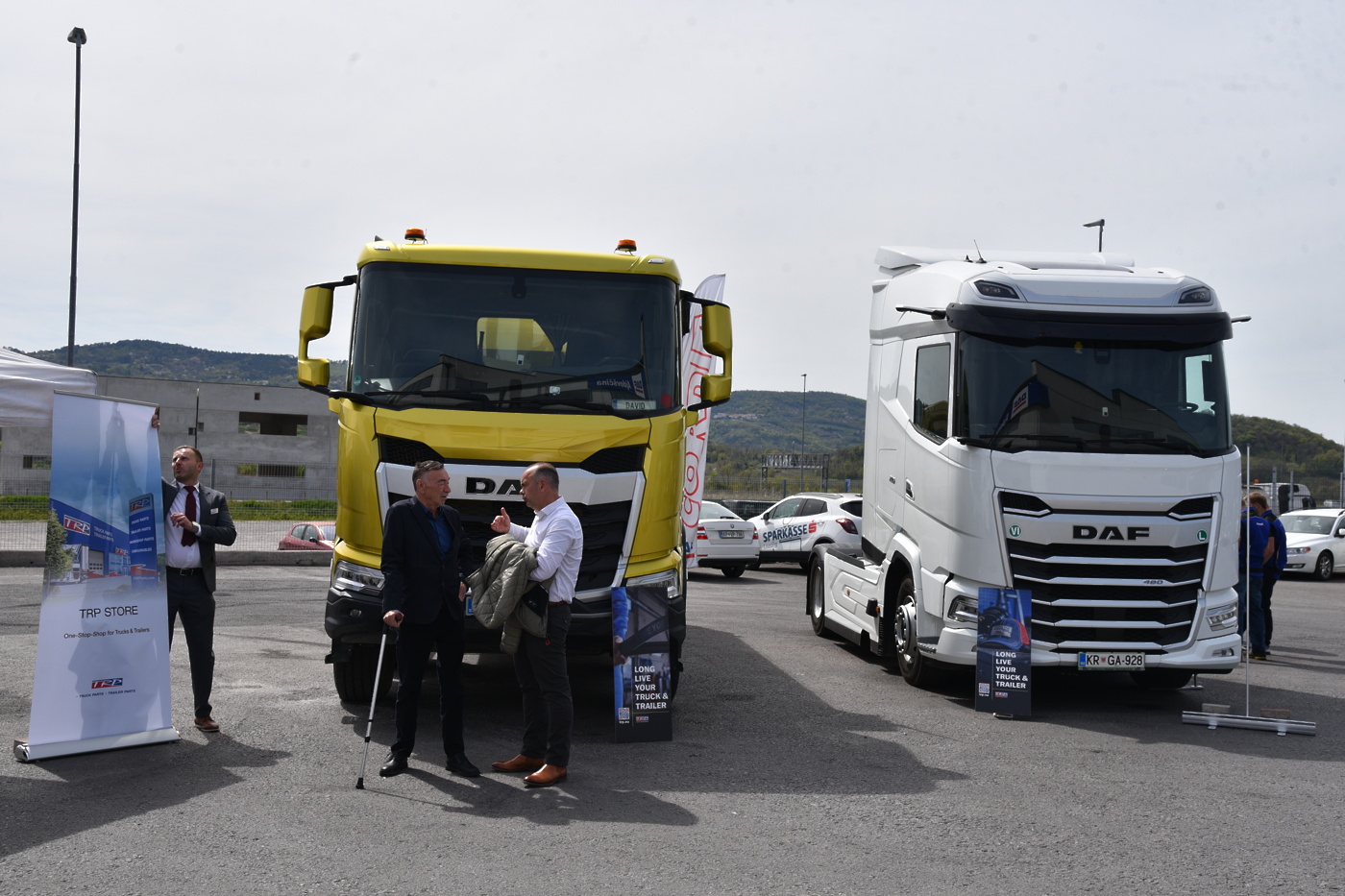 DAF in Schmitz Cargobull servis Ajdovščina