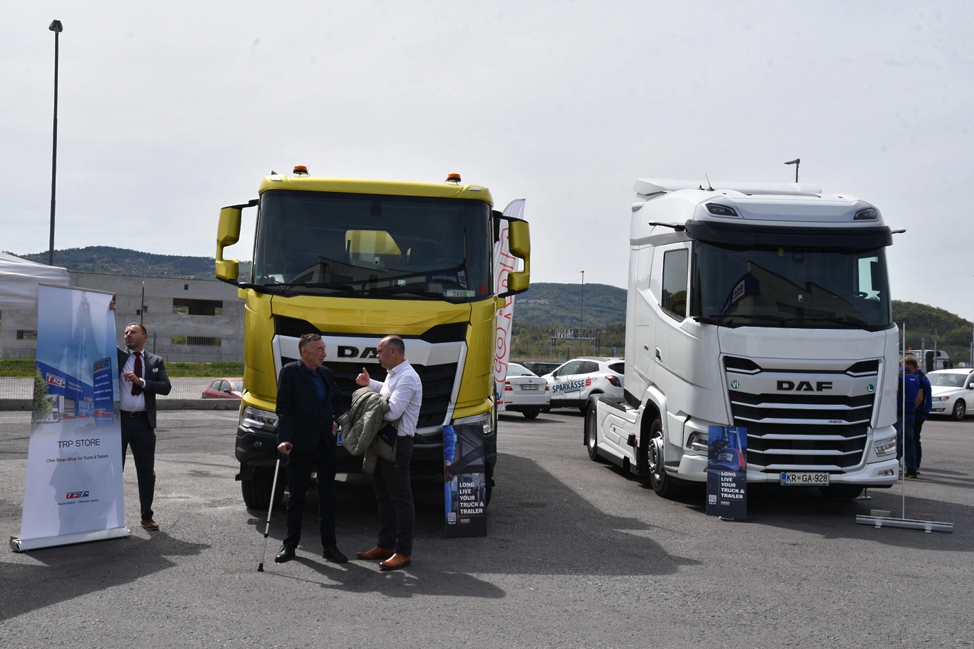 DAF in Schmitz Cargobull servis Ajdovščina