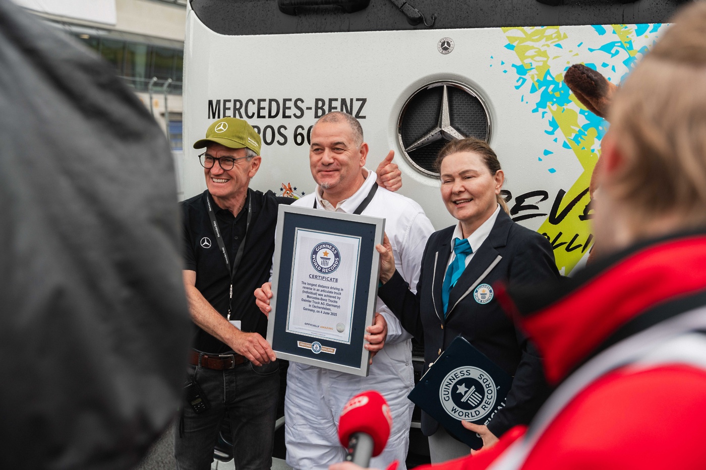Mercedes-Benz eActros 600 rekord