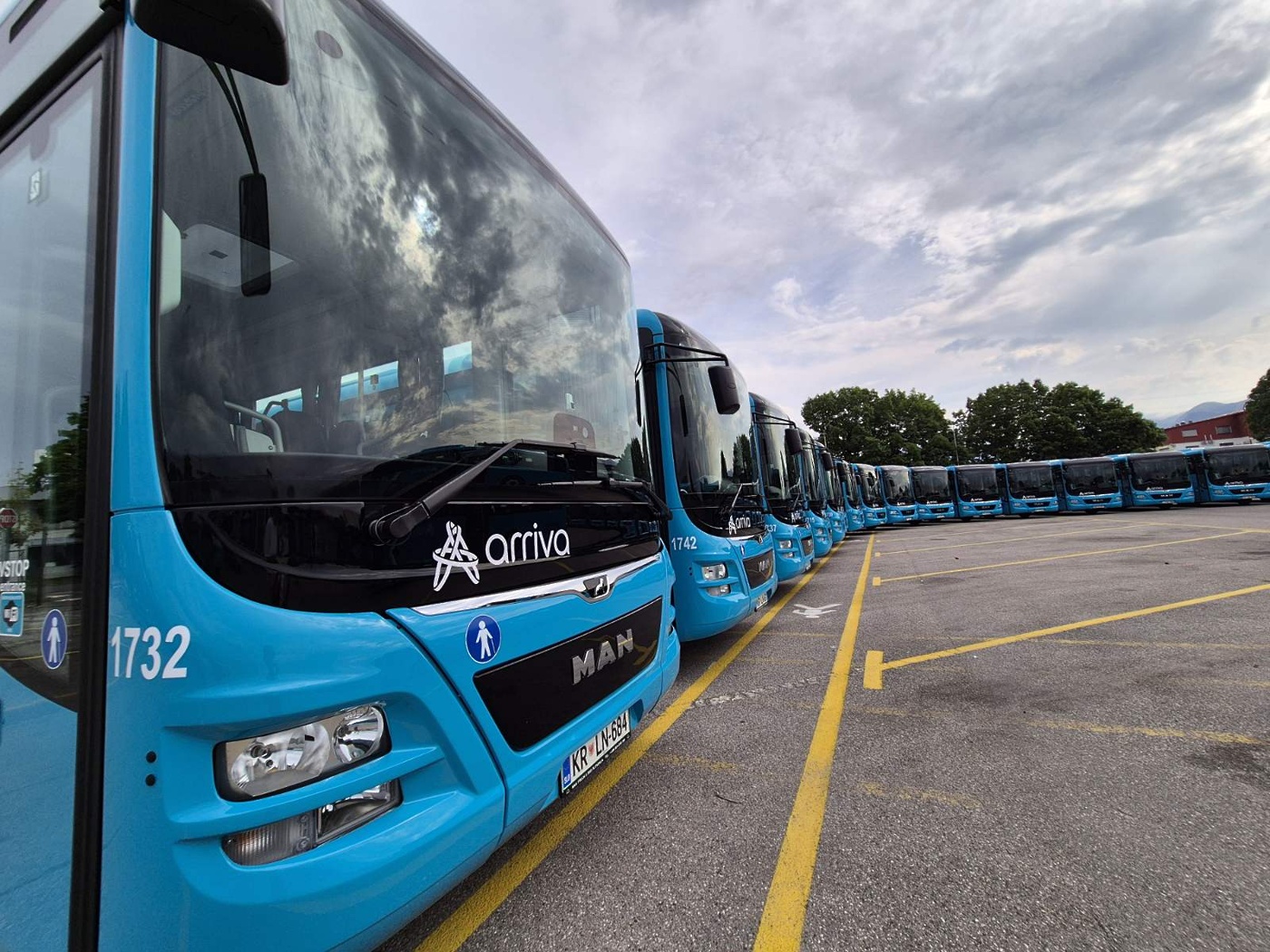 Arriva - Prevzem avtobusov MAN
