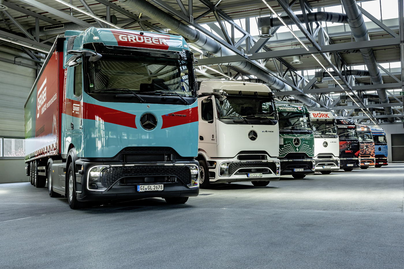 Mercedes-Benz eActros 600 - električna oskrba tovarn