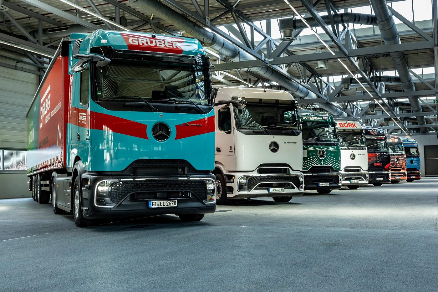 Mercedes-Benz eActros 600 - električna oskrba tovarn