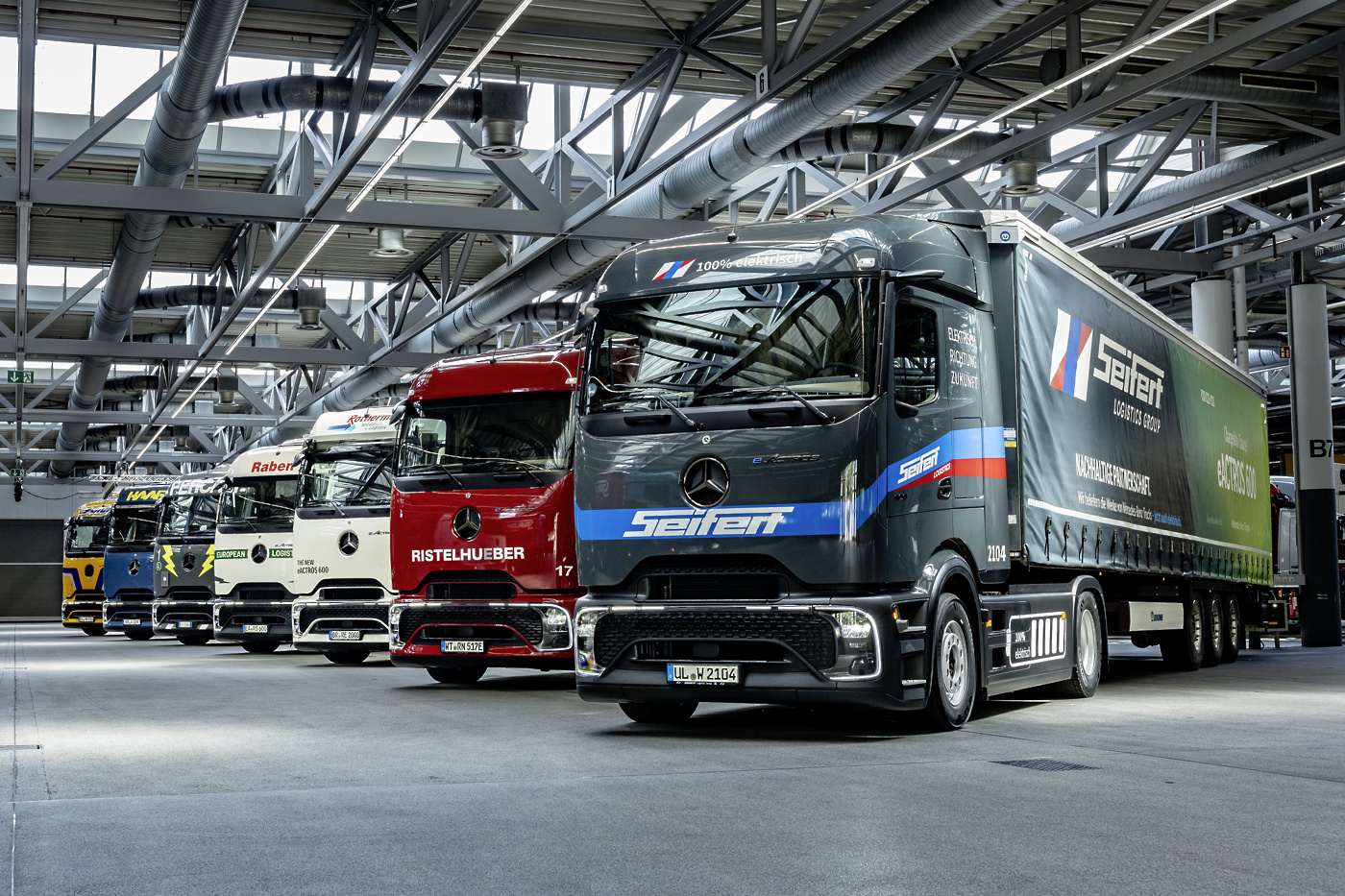 Mercedes-Benz eActros 600 - električna oskrba tovarn