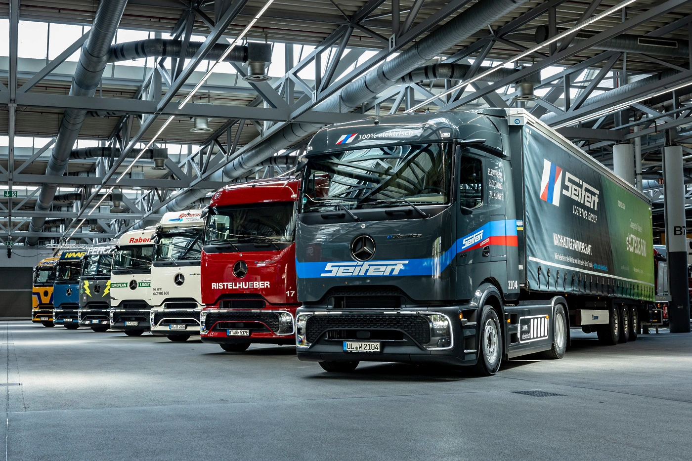 Mercedes-Benz eActros 600 - električna oskrba tovarn
