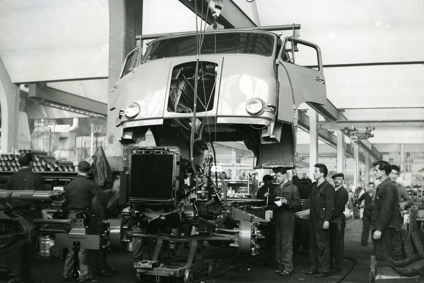 MAN 70 let tovarne Munchen