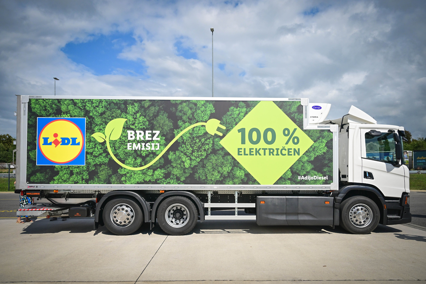 Scania electric - Lidl Slovenija