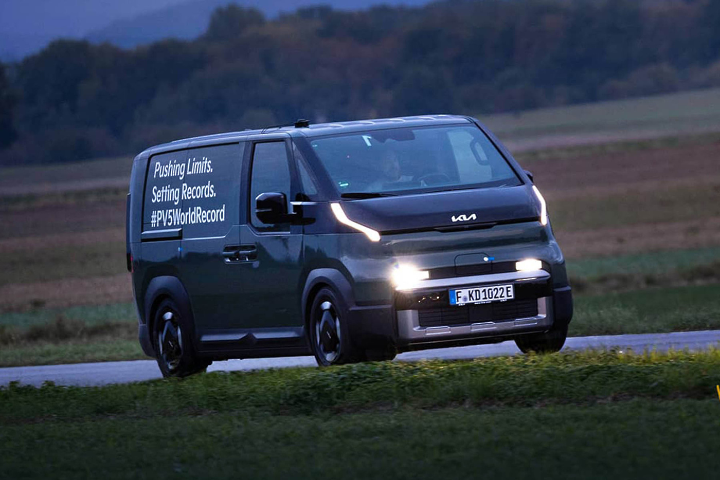 Kia PV5 Guinnessov rekord