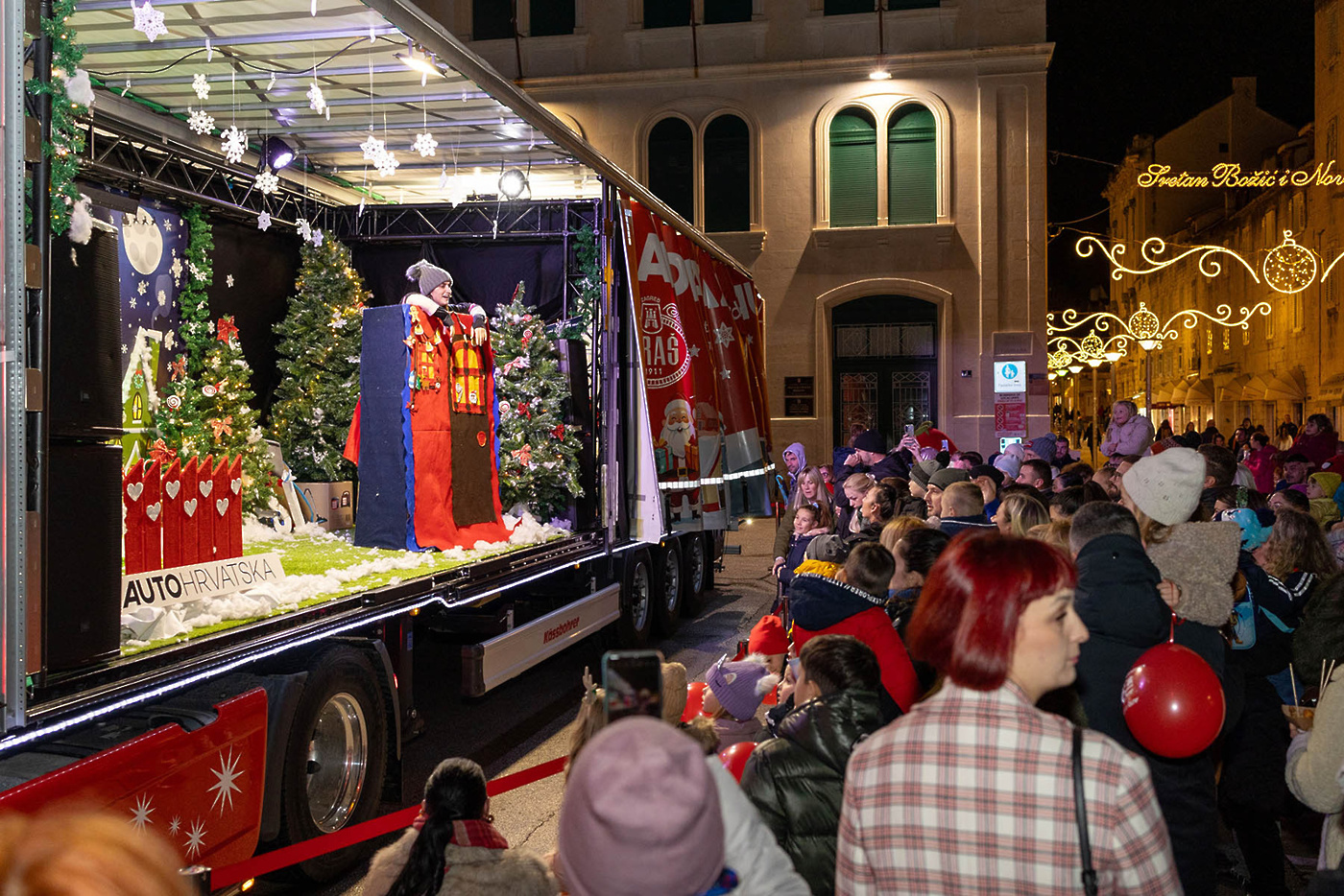 MAN TGX Božičkov tovornjak